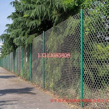 菱形编织镀锌围网 隔离铁网